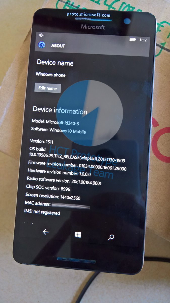 明基西门子手机，微软 Lumia 960 原型机在中国再次曝光
