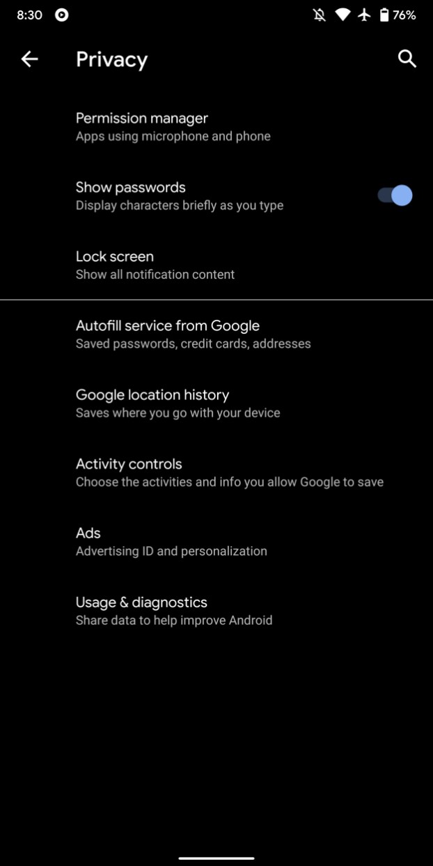 手机root，谷歌安卓 10 正式版更新内容大全：全新手势导航、全局漆黑主题、新 UI 转变…