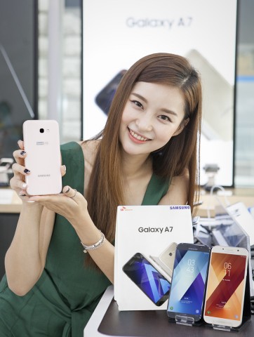 联想手机官网，Galaxy A7（2017）在韩上市：配 Bixby 专用按钮