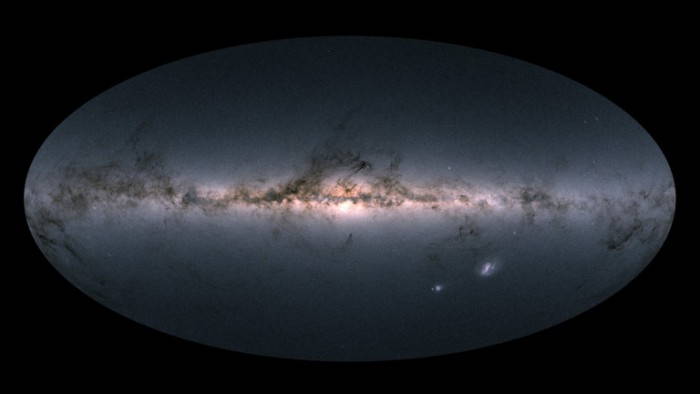 黑米手机，欧洲航天局更新了银河系星图