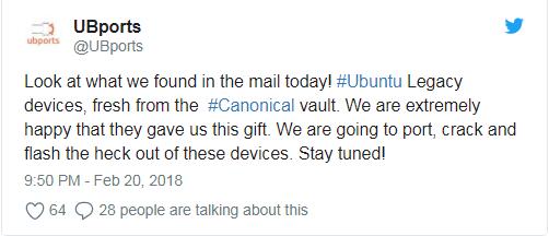 沈阳小北手机市场，Canonical 向 UBports 捐赠多款装备 激励继续 Ubuntu Touch 开发