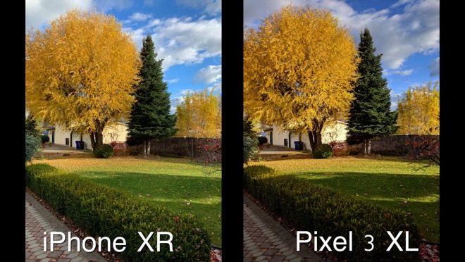 手机上网卡，iPhone XR 和 Pixel 3 XL 摄影盲测，你以为谁更优异？