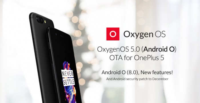 香港手机报价网，一加 5T 迎 Oxygen OS 5.0 公测版更新：基于全新 Android O (8.0) 打造