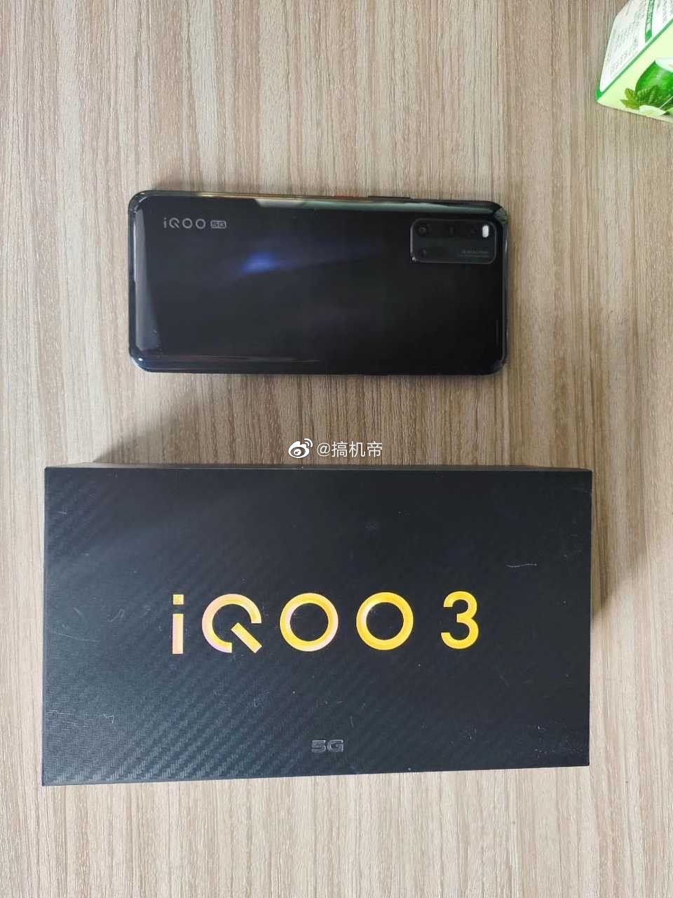 尼彩i8手机，iQOO 3 5G 真机曝光：5G LOGO 显著