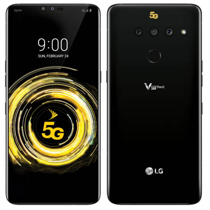 新手机充电多长时间，MWC 2019:LG 公布 LG V50 ThinQ 智能手机