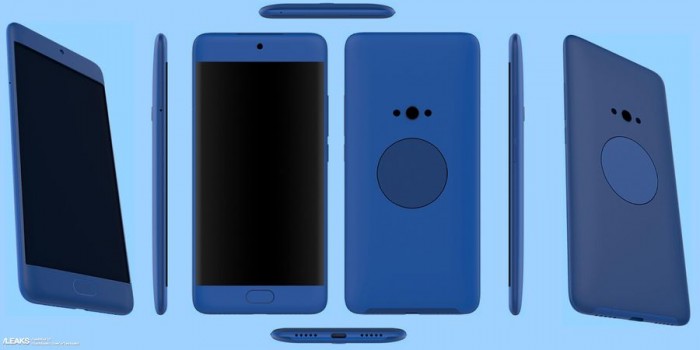 800万像素手机，后头配圆形副屏：魅族申请魅蓝 X2 外观设计专利