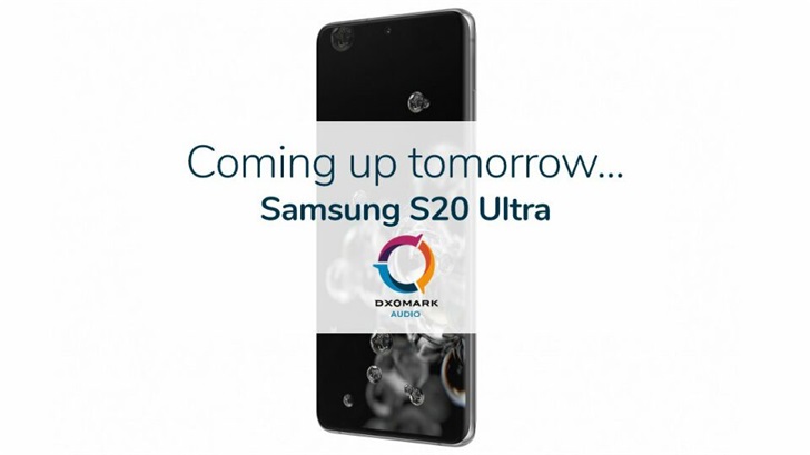 oppo手机，DXOMARK 官方示意即将宣布三星 Galaxy S20 Ultra 的音频得分