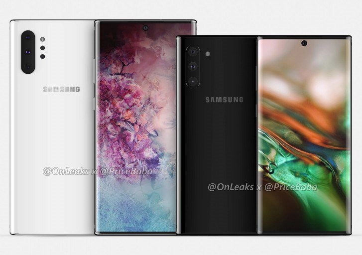 性价比最高智能手机，三星 Galaxy Note10 系列渲染图曝光：或将会在 8 月 10 日举行公布
