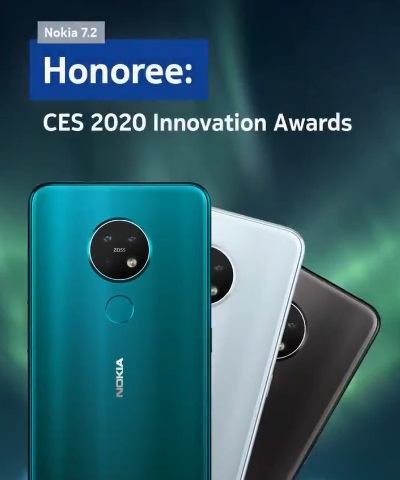 会说话的汤姆猫手机版下载，诺基亚 7.2 获 CES 2020 最佳创新奖