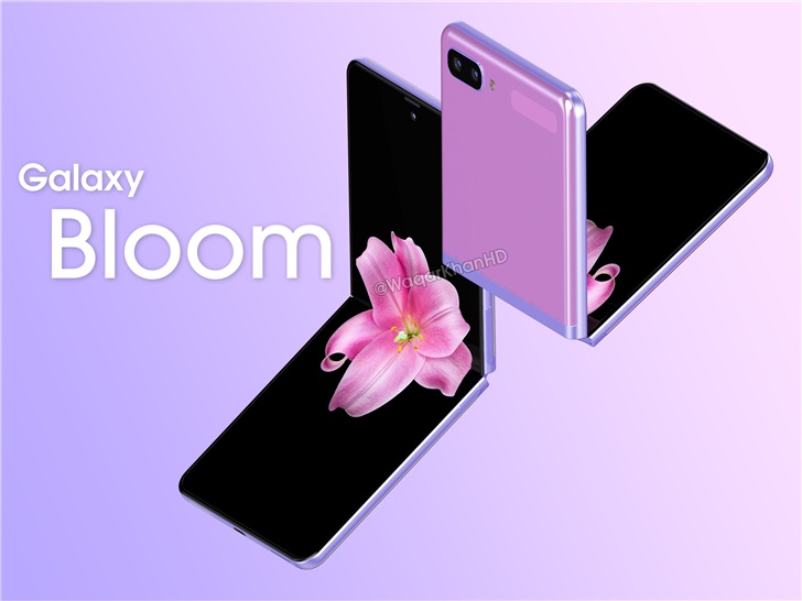 买手机网站，外媒公布三星 Galaxy Bloom 渲染图：又是折叠机