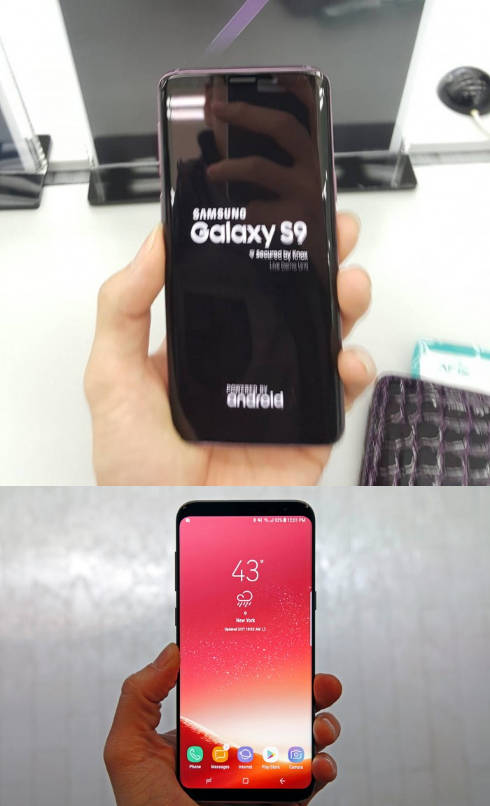 手机动态图片大全，Galaxy S9 系列最新真机视频和照片在三星正式公布前几个小时曝光