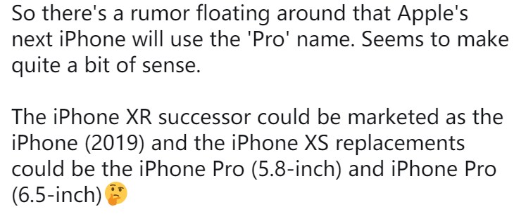 手机街机游戏，爆料：iPhone 11 系列或将加入 “Pro” 后缀
