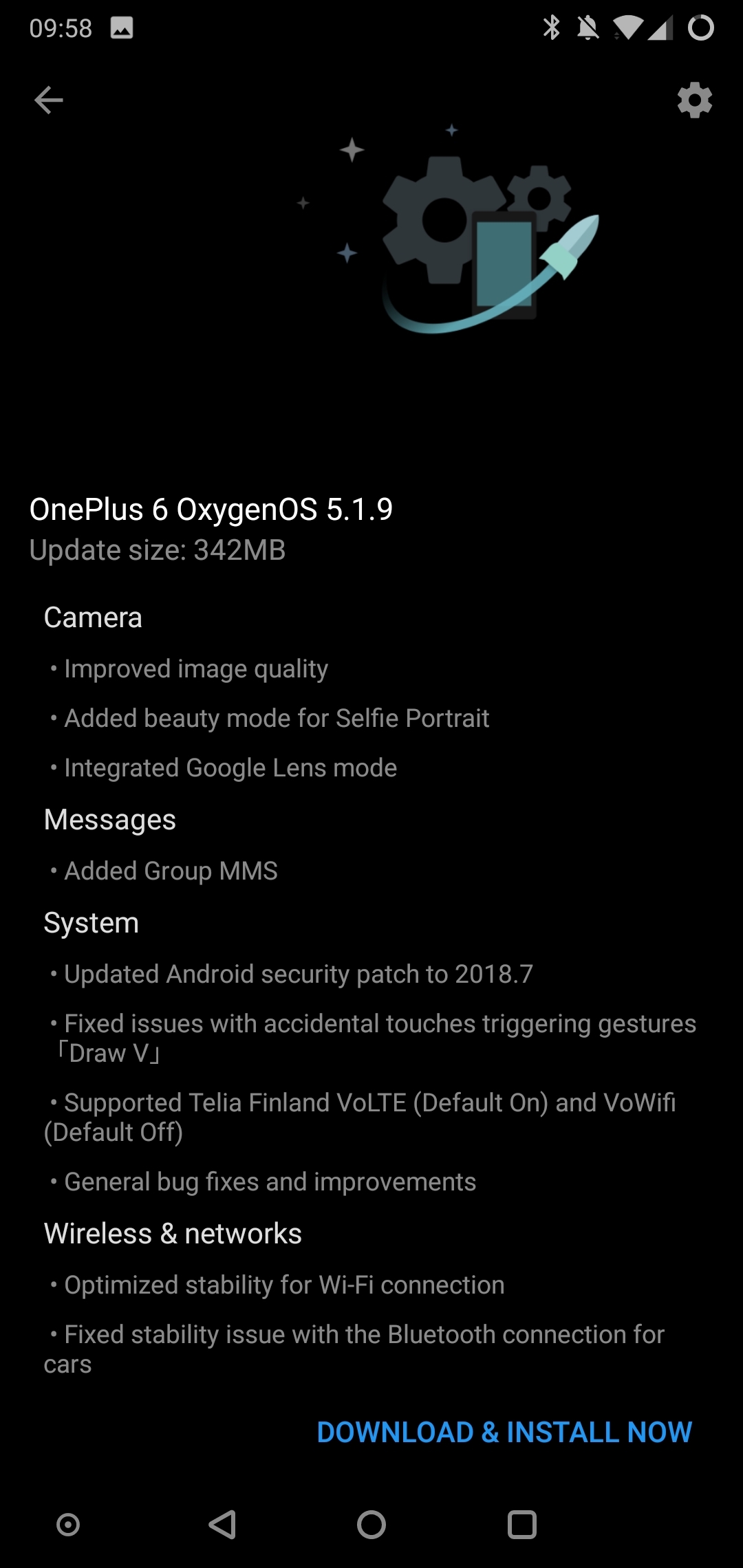 oppor17手机，一加 6 推出 OxygenOS 5.1.9 着重改善相机功效