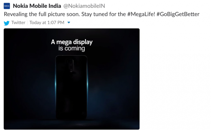手机保护神，Mega Display：诺基亚印度预热 7.1Plus 机型
