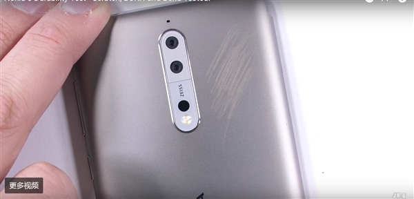 苹果手机壁纸下载，诺基亚 8 耐用性测试：6000 系铝合金掰不弯