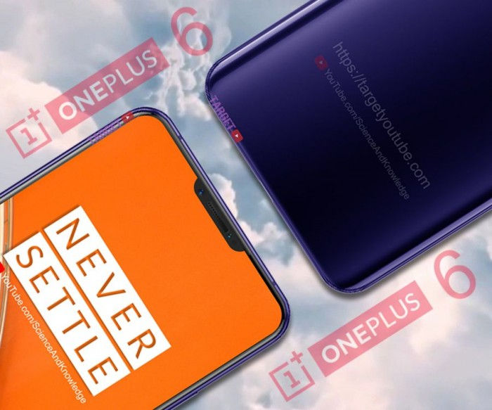 nokia手机qq，一加 OnePlus 6 渲染图曝光：刘海周全屏+屏下指纹+3400mAh 电池