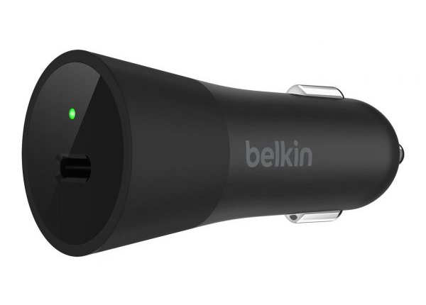 手机软件网站，贝尔金推出 USB-C 车充新品：支持给 iPhone X 快充