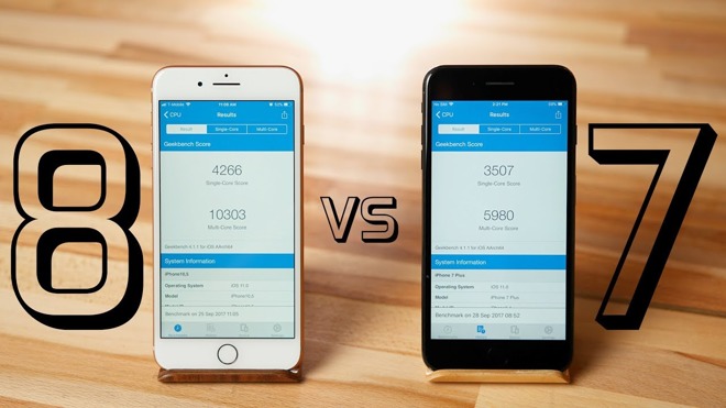 联想手机价格，外媒公布 iPhone 8 Plus 与 iPhone 7 Plus 性能全对比视频