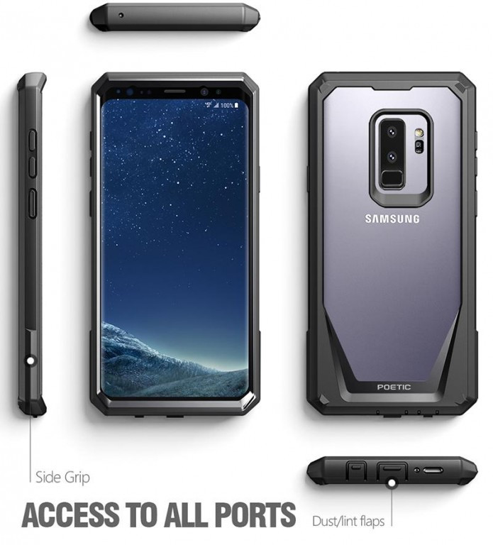 手机格机，保护套渲染图显示 Galaxy S9 颜色新选项和摄像头位置