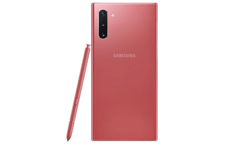 乐视超级手机max，三星 Galaxy Note 10 全新配色亮相：红色渐变色