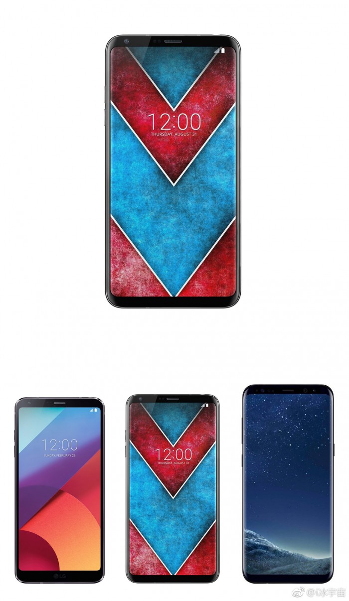 诺基亚n79手机，[图]LG V30 高清渲染图曝光：同 LG G6 和 Galaxy S8 对比图