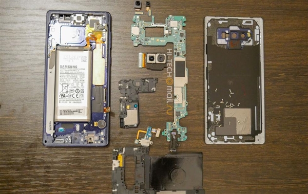 手机gprs，三星 Galaxy Note 9 首拆：4000mAh 电池原来是这样塞进去的