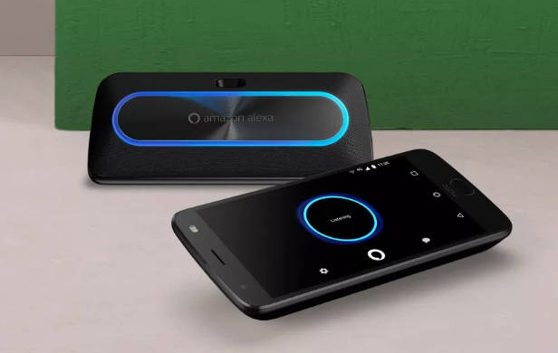 橡果国际手机，摩托罗拉推出支持亚马逊 Alexa 语音助手的 Moto Mod 配件 售价 150 美元