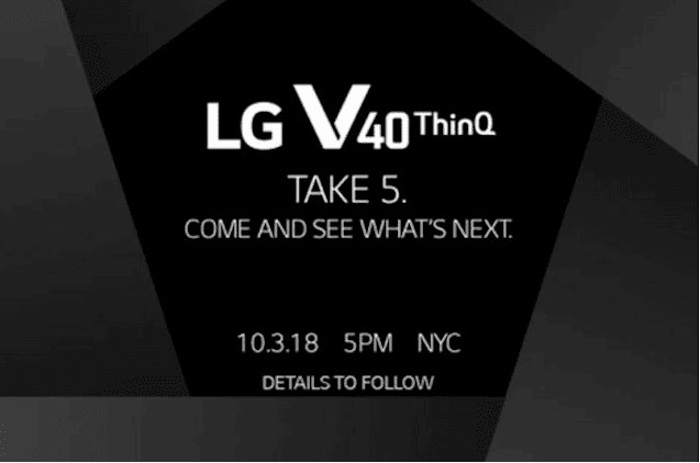 4g手机能用5g网络吗，五摄旗舰 LG V40 ThinQ 将于 10 月 3 日公布：前 2 后 3
