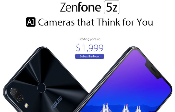 上海手机回收，华硕 ZenFone 5Z 在美国网站上曝光