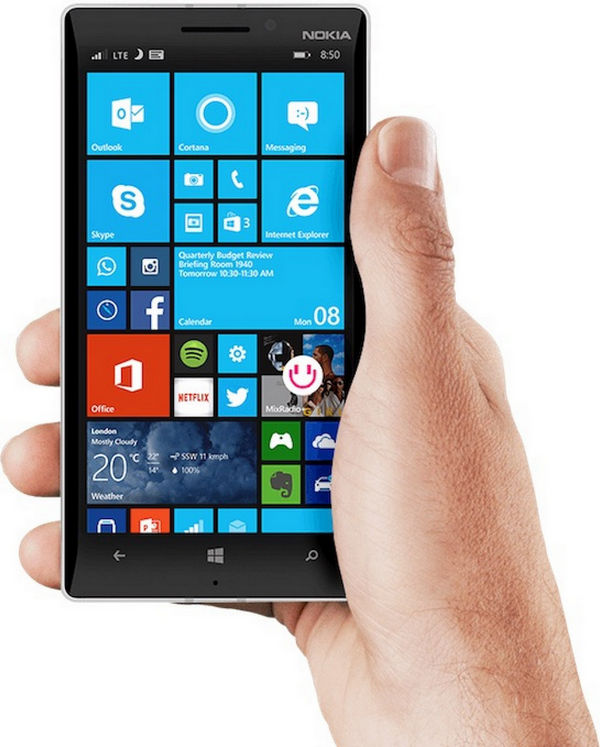 手机网站大全，官方建议：微软 Windows 10 Mobile 用户可以选择 iOS 或 Android 装备