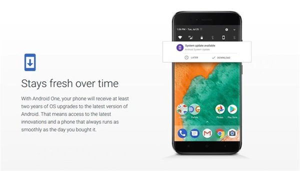 苹果2代手机图片，谷歌正式回应私自更改 Android One 手机系统更新声明：页面更新问题