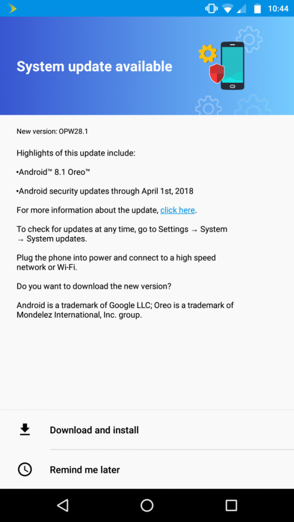 搜狗手机输入法下载，Moto X4 Project Fi 版本最先更新 Android 8.1 Oreo 系统