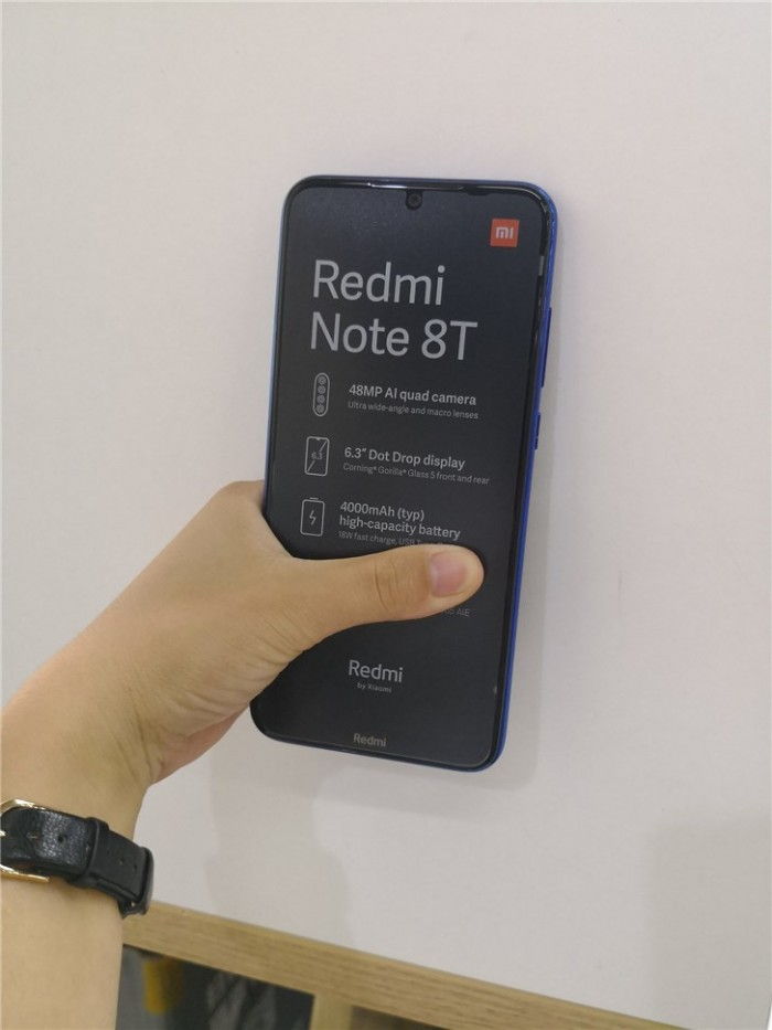 苹果手机网站，红米 Note 8T 真机开箱照曝光：增添 NFC 功效
