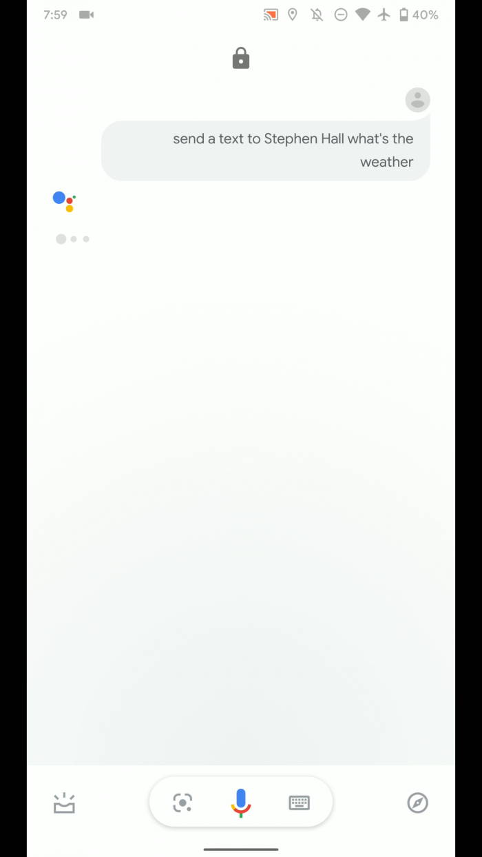 宫锁珠帘手机下载，Google 智能助理测试版：可在 Android 锁屏上发送文本