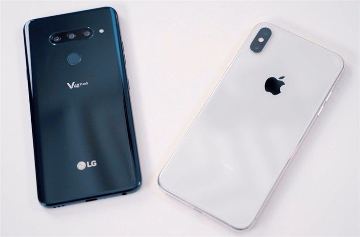 索尼官网手机，LG V40 ThinQ 公布了：和苹果 iPhone XS Max 简朴对比一下