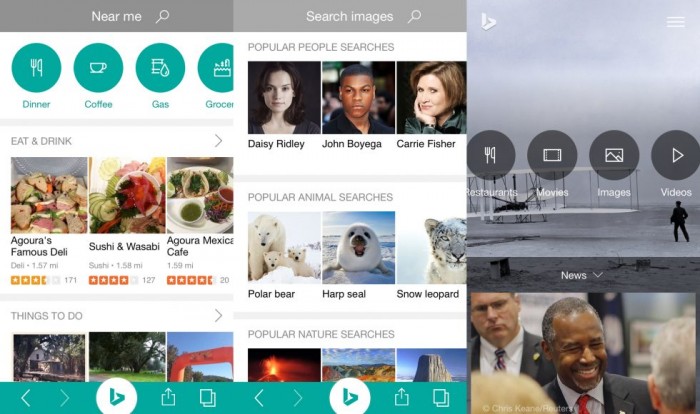 天语手机论坛，[图]iOS 端 Bing 应用升至 6.2 版本：优化语音搜索体验