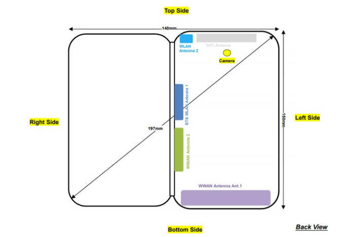 阿狸手机壁纸，中兴折叠手机 Axon M 亮相 FCC 网站：可组合 6.8 英寸双屏