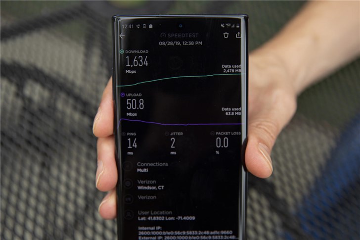 骇人手机，三星 Galaxy Note10+ 5G 试用体验：陌头下载 2 小时长影戏只需 10 秒