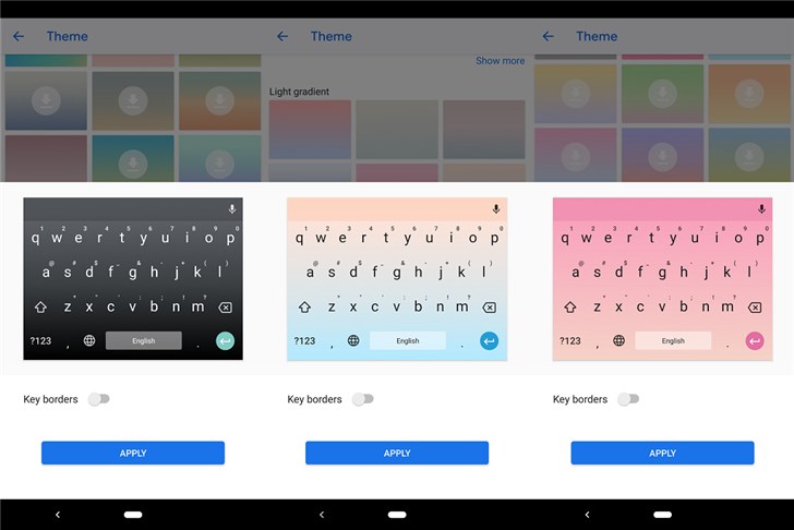 什么手机好看又好用又便宜，谷歌公布 Gboard 输入法 Android 版本更新：增添渐变色主题