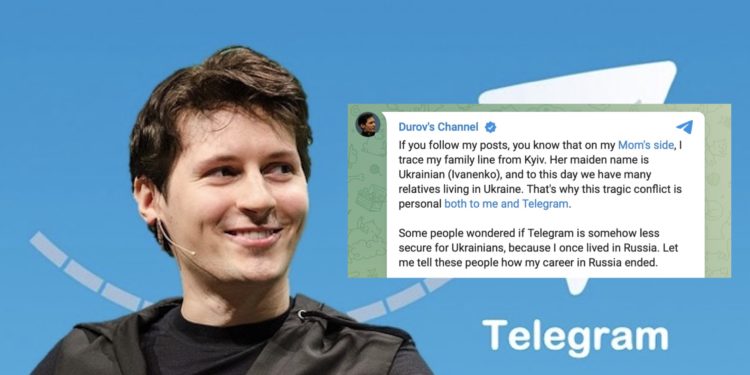 Telegram创始人澄清：无任何员工在俄罗斯 全力捍卫用户隐私