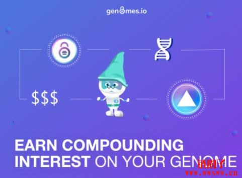 Genomes.io：应用你的 DNA 赚取被动收入