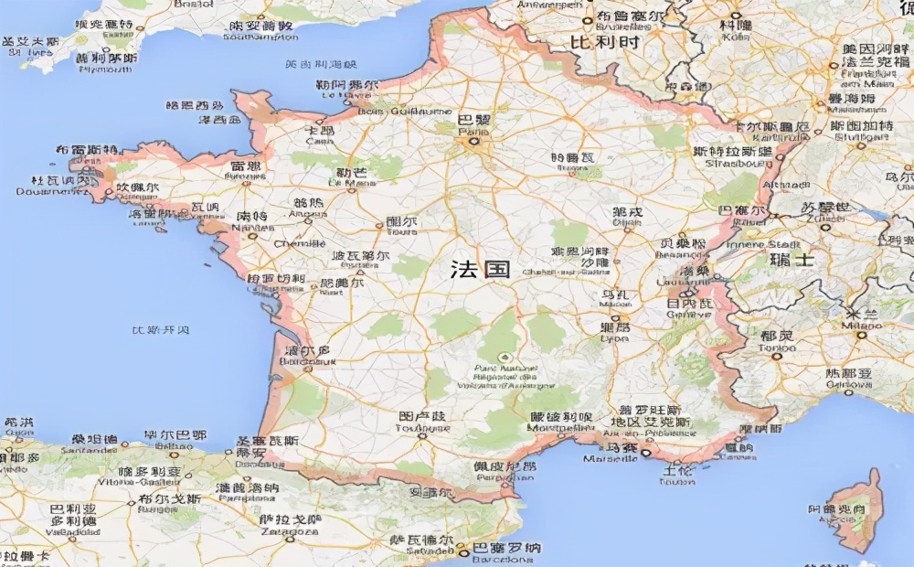 法国面积如何（多少平方公里相当于中国哪个省）